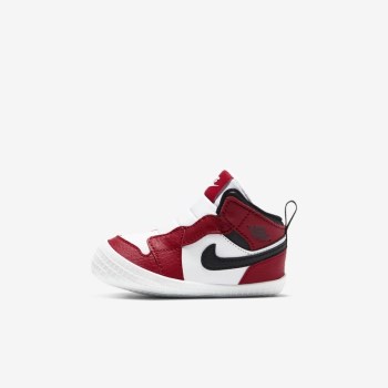 Nike Jordan 1 - Babe Utcai Cipő - Fehér/Piros/Fekete